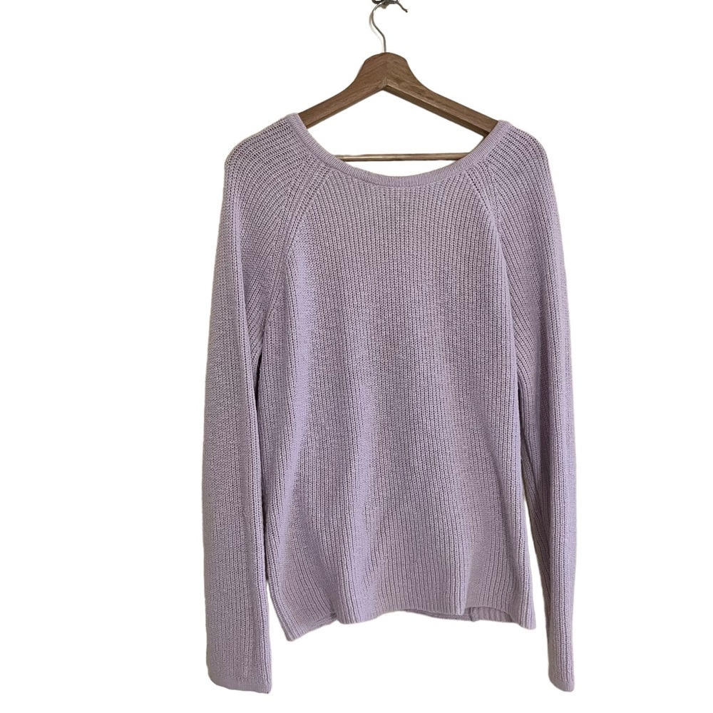 Aerie Light Pink Open-Back Sweater - Picture 2 of 5